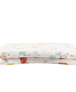 Silicone foam pillow for 2-3 years old infants kids bulk wholesale 2 design side view