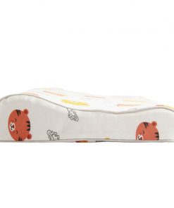 Silicone foam pillow made Best Youth Memory foam pillow for side sleeper cute tiger pillow cover side view bulk wholesale